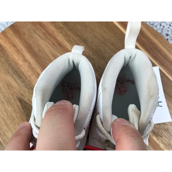 Nike Little Lil Posite One Takeout Bag TD White Casual Sneaker Kid 9c CV8918-100 - Picture 7 of 11